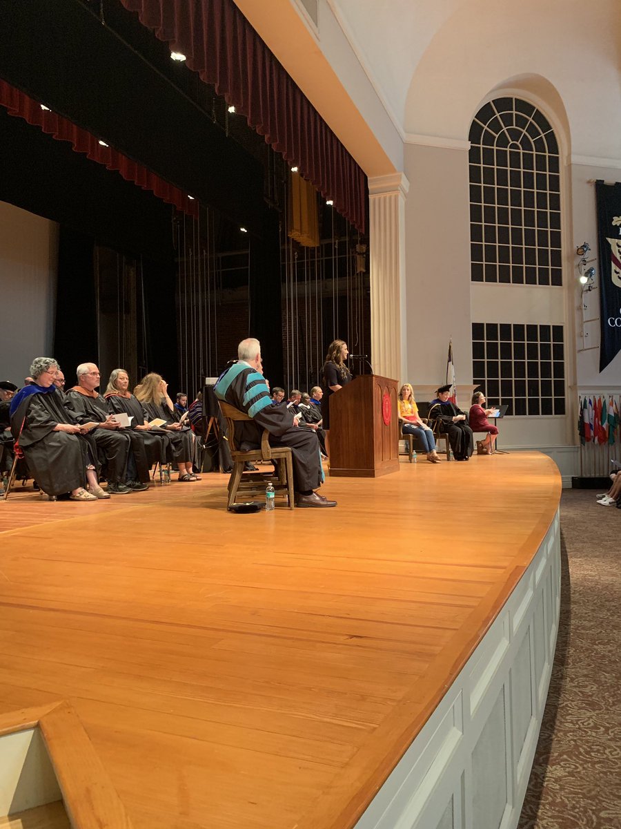 CoeCollege's tweet photo. Vice President for Enrollment, Julie Staker, welcomes the third largest class in Coe’s history. #CoeCollege2023 #OnceAKohawk #AlwaysAKohawk https://t.co/T6hj647zt1
