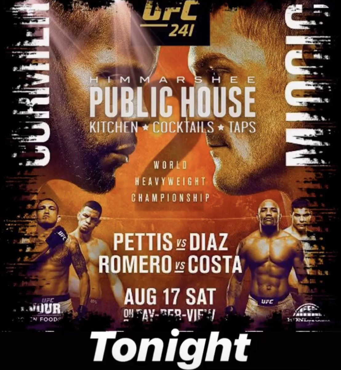 UFC241 Tonight! 

As Always, NO Cover

THREE. GREAT. FIGHTS. 

#ufc #ufc241 #publichouseftl #fortlauderdale #lasolas #fortlauderdalebeach