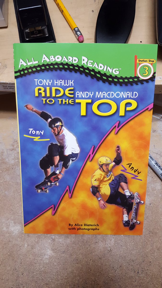 Uncommonfowl's tweet photo. Hey @tonyhawk, did you ever actually ride @andymacdonald to the top?  Asking for a friend.  #GraphicDesign #Layoutfail https://t.co/nBPILH2JI9