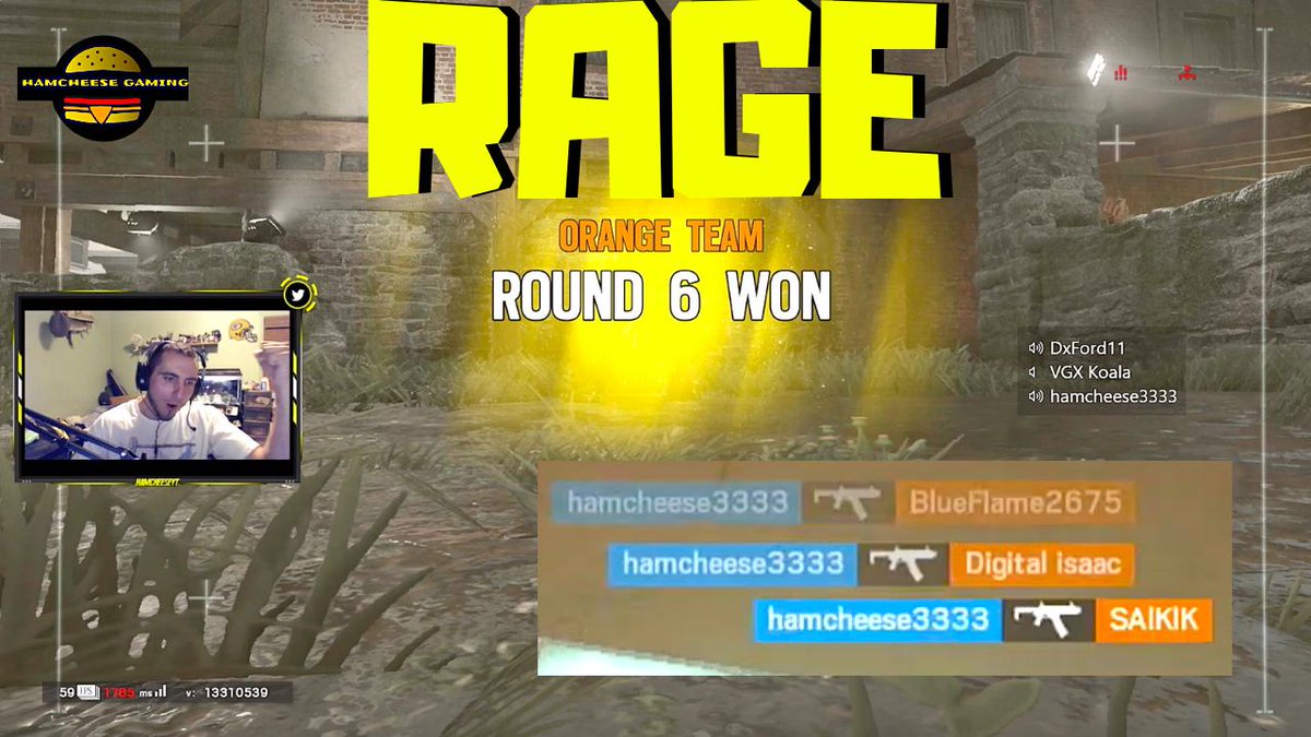 HamcheeseYT's tweet photo. 👉https://t.co/fv1TuX77Fo👈

MAKING DDOS'ers RAGE QUIT - Rainbow Six Siege : Ranked

🎮 @DwayneXFord @BossmanJu262 @WilsonJmel 🎮 https://t.co/hZ03GwHA07