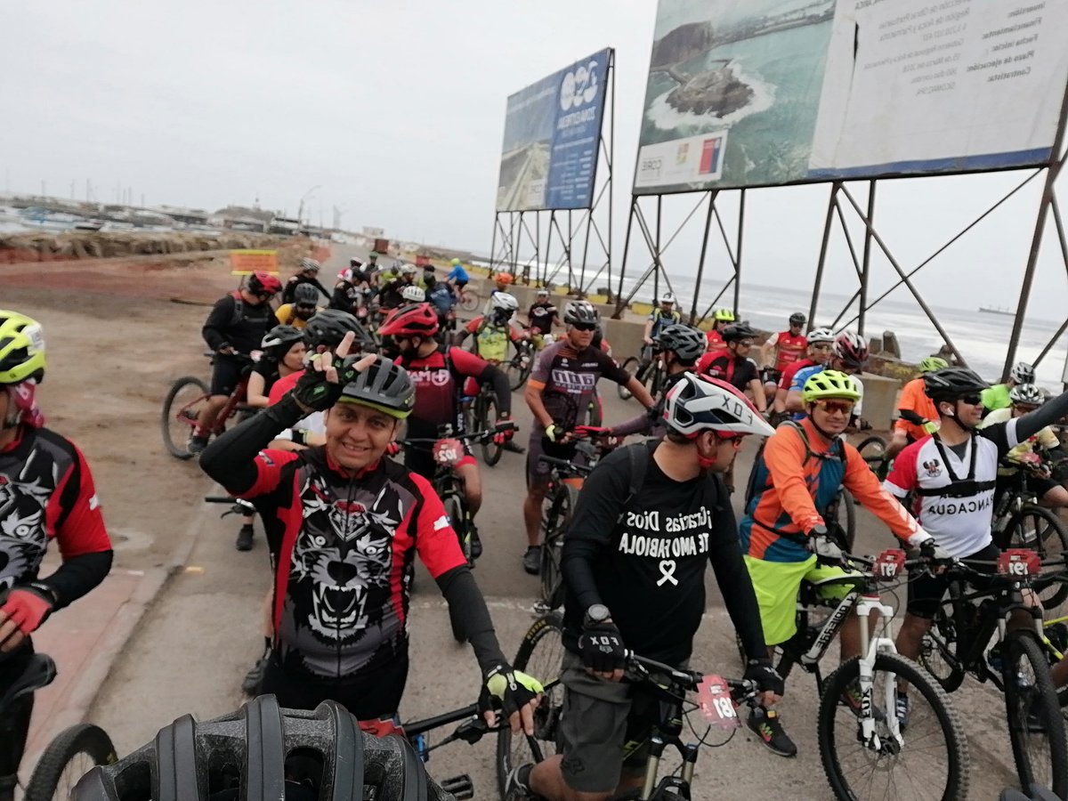 Pedalerocks's tweet photo. #pedalerocks presentes en #PuntaCutipa apoyando los grandes eventos deportivos de nuestra región #AricaTodoElAño #Arica Capital del deporte en Invierno #mountainbike #SportXV https://t.co/65ykHhrpKY