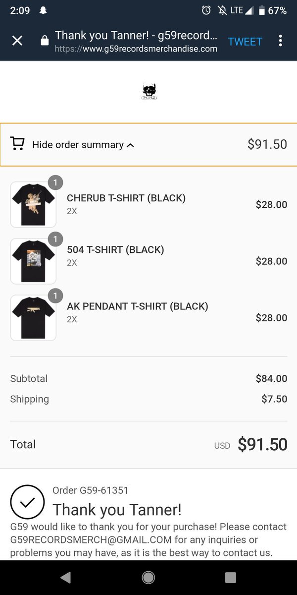 TannerPerry52's tweet photo. Been listening to and supporting G59 since early 2015 and might have a slight merch addiction. Can't wait to see you guys for the 2nd time tonight!!! @SuicideChrist @suicideLEOPARD @SUICIDEBOYS https://t.co/u8vL4BSxha