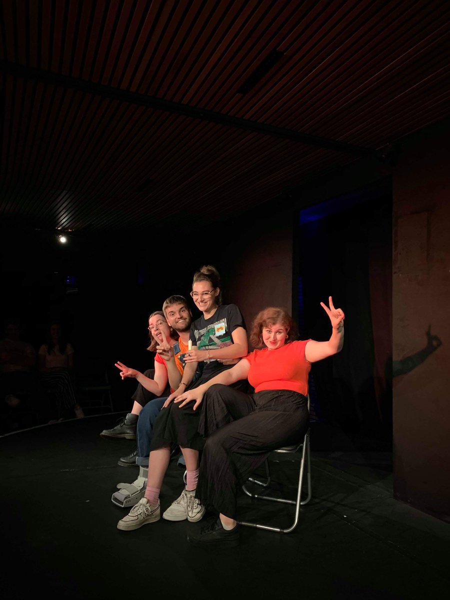 tangocomedy's tweet photo. Omg ! We nearly SOLD OUT today 😱 and tickets are FLYING for tomorrow so snap ‘em up before they’re literally TAN-not here anymore 💃💃🧡🧡 #followthecow #EdFringe https://t.co/PBFyOekbAl