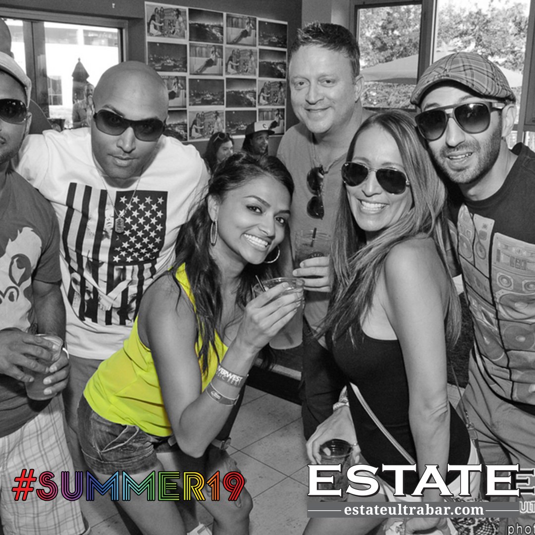 estateultrabar's tweet photo. 🤩 Be the highlight of the weekend!
⏰ We're open @ 3pm today. https://t.co/Sy4CyEymLq