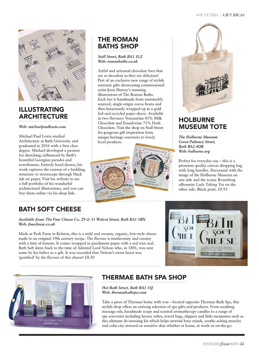 Mr_MichaelLewis's tweet image. Perusing through the literature @RomanBathsBath and delighted to stumble across #40FrontDoorsofBath featured in the beautiful #PostcardfromBath @TheBathMagazine