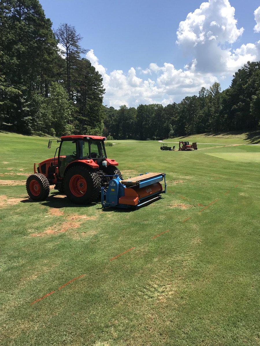 envlandgolf's tweet photo. Drainage &amp; sod repairs at Keowee Key. Opening back up soon! https://t.co/HTGP0cNip2