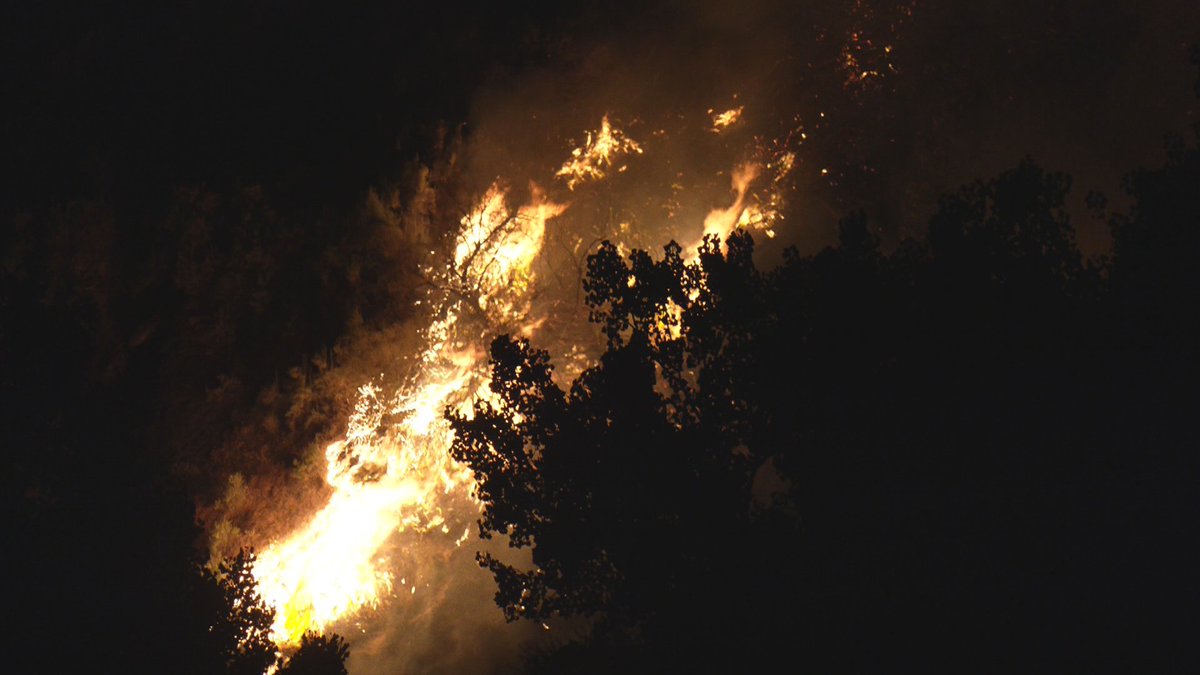 jburgernews's tweet photo. UPDATE: The Peach Festival Fire is 80% contained.  Crews are working to put out hot spots.  A Red Flag warning is in place for this afternoon, with 30 mph winds expected.  We'll have more info tonight on @KKCO11News and @KJCTNews8 https://t.co/PZBXpnuNi4