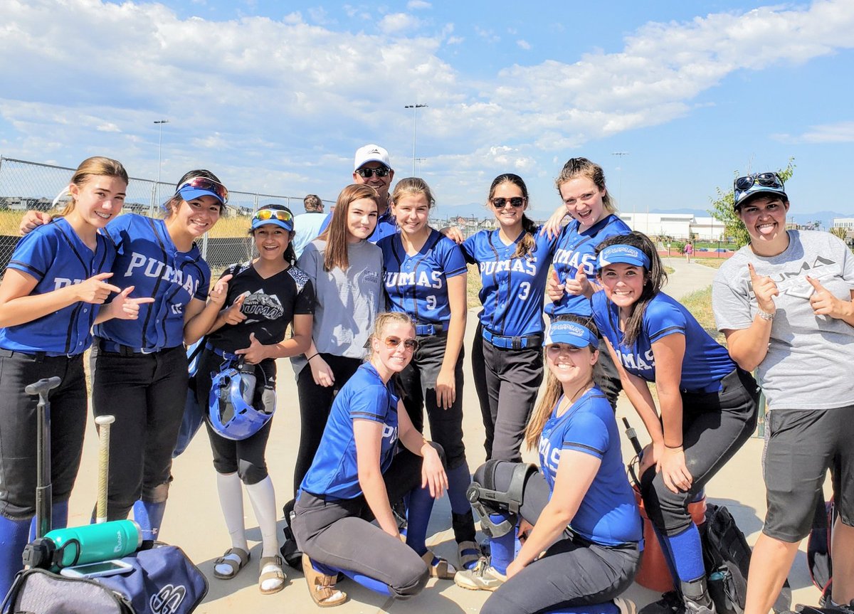 P2P_Softball's tweet photo. Beautiful morning to knock of some rust and prepare for our first game later this week. @P2P_Athletics @BoCoPreps @CHSAA #GoPumas https://t.co/g8KpA7uZHN