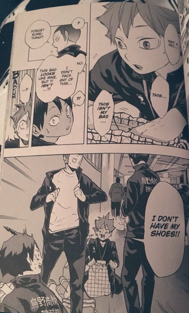LJ_Hollywood's tweet photo. This is a supreme dumb brain goof
strong potential for biggest goof of the series
#Haikyu!! #Volume26 https://t.co/qQlofZd1YD