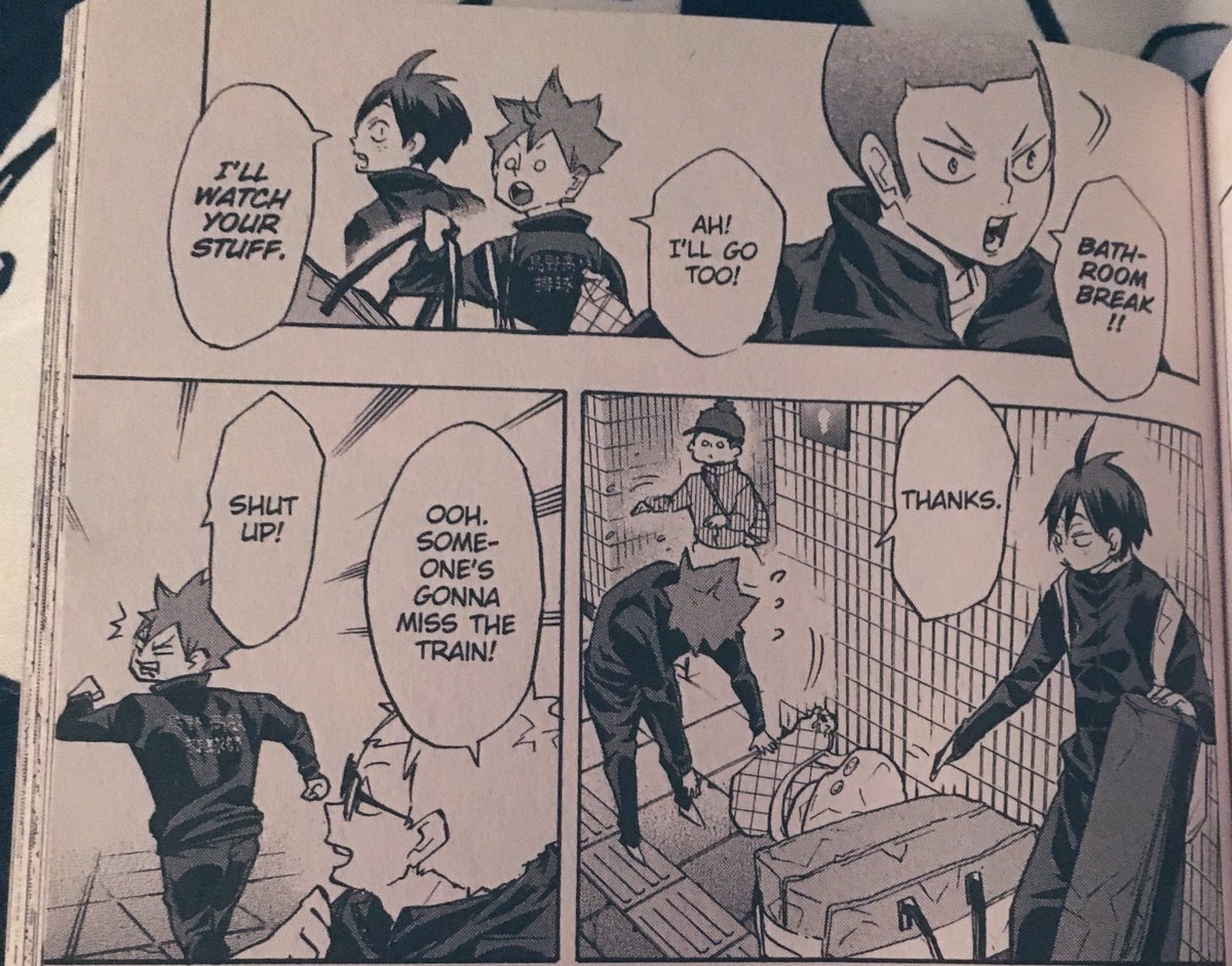 LJ_Hollywood's tweet photo. This is a supreme dumb brain goof
strong potential for biggest goof of the series
#Haikyu!! #Volume26 https://t.co/qQlofZd1YD