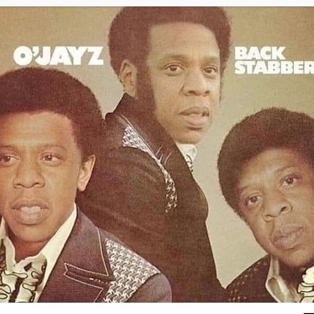 BlaqueCatNYC's tweet photo. OโJayz a #BackStabber who did this #FAH #LMAO #ROTFL ๐๐คฃ๐๐คฃ#muteJayz #boycottjayz https://t.co/fBfQbTTzhq