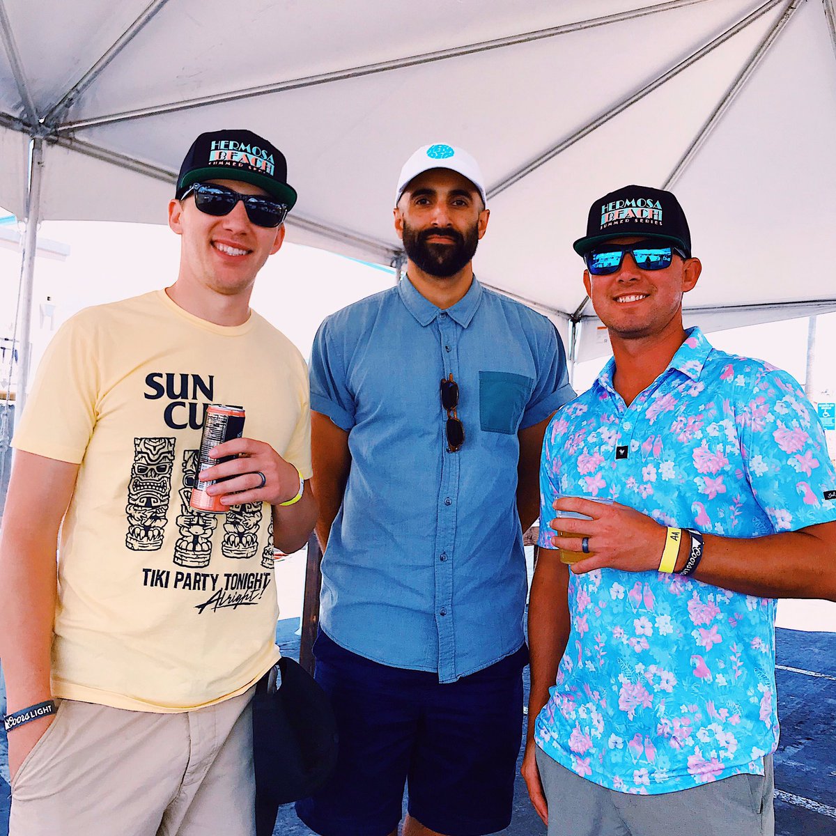 hbsummerseries's tweet photo. Sorry ladies, these guys are taken! But these Hermosa Beach Summer Series are up for grabs! 😉 You can grab one, along with T-shirt’s and hoodies at the #HBSS General Store on the sand! 🧡🌴
.
.
#HermosaBeach #HermosaSummerSeries #HermosaBeachPier #HermosaCA https://t.co/GMH9IXu9IN