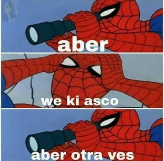 Total 43+ imagen que asco meme spiderman