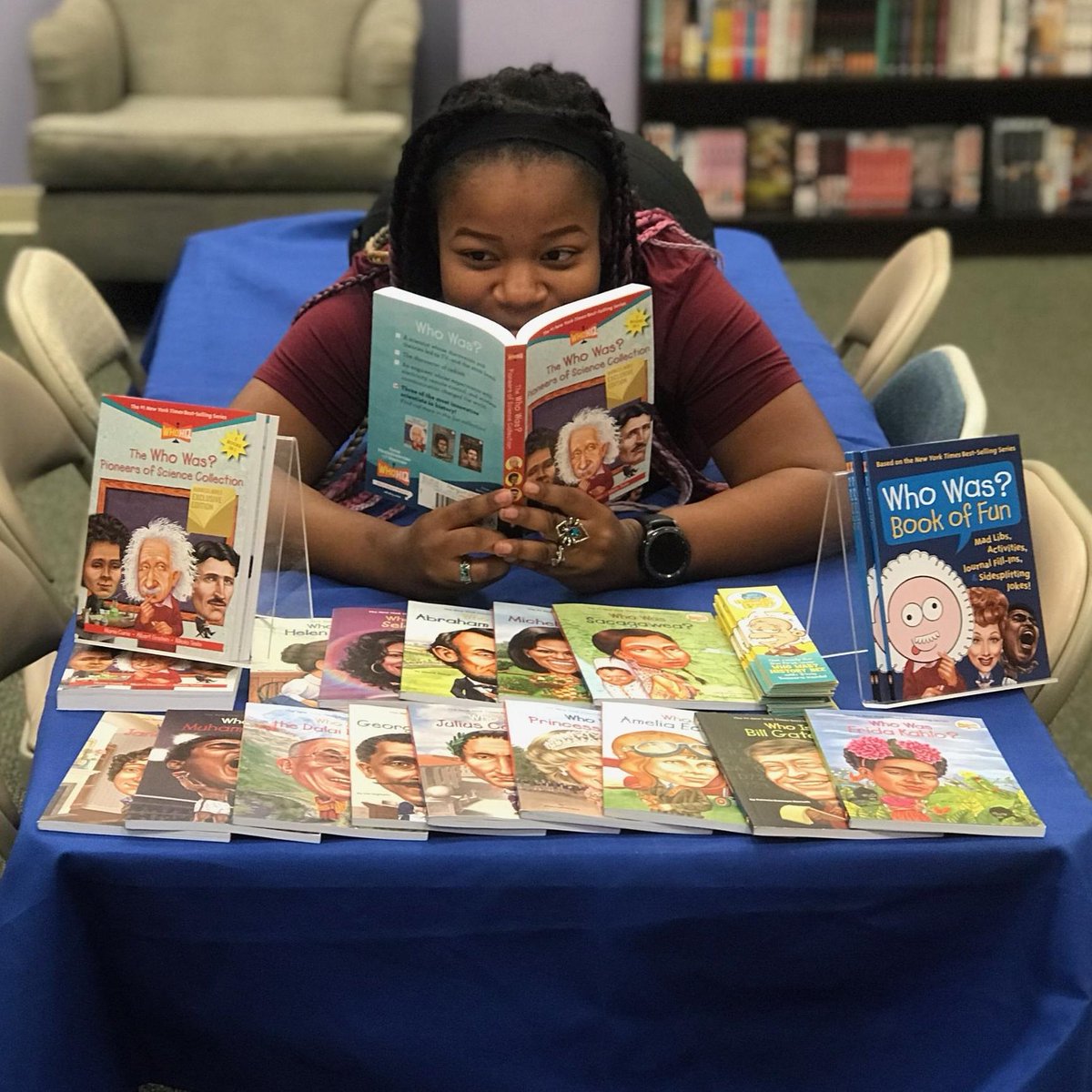 BNNatomas's tweet photo. It's almost time for our #HistoryBee! See you at 2pm! #bnhistorybee #history #historybuff #WhoWas #youngreader #youngreaders #kidsbooks #kidsactivities #bnkids #BNKidsClub #whattodoonsaturday #sacramento #sacevents #natomas #natomasevents #bnbookpassion #notjustbooks #BNBuzz https://t.co/y18an2PGs7