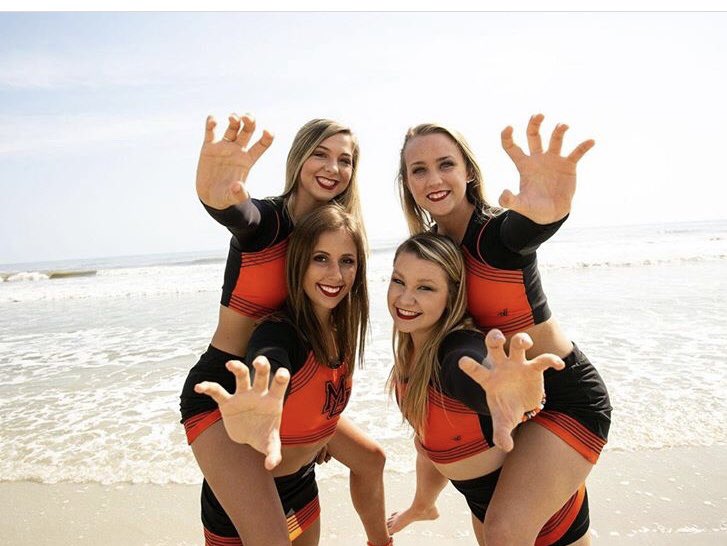 CheerTheBearMU's tweet photo. Just FOUR weeks until we're back on our favorite sidelines! https://t.co/cDxxnDtlJk