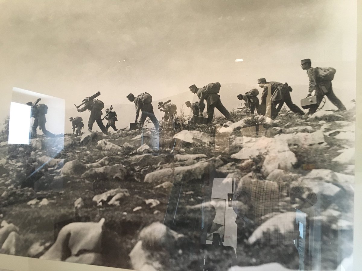 German MG Troops at Caporetto possibly Wurttemberg Mountain Battalion.