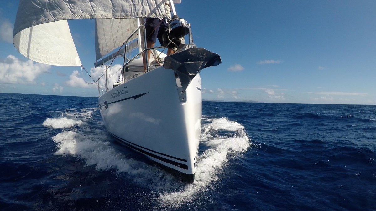 DistantShoresTV's tweet photo. 🎬 New video! 🎥 "How to Sail the Caribbean - Passage Planning Using the PredictWind app" https://t.co/BKSXzcrvbg #distantshorestv #sailingvideo #caribbeansailing #sailing #passagemaking #retirementlifestyle #predictwind #weatherforecasting #Southerly480 Discovery Yachts Group https://t.co/ido2Baa3sr