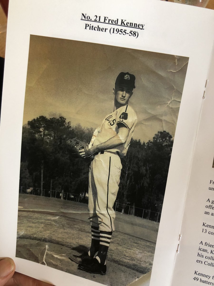 wpbf_tiffany's tweet photo. Thank you @PeteBurke for an awesome afternoon celebrating #FSU @Seminoles athletes. At 83, Dad was so touched to be inducted into Palm Beach County Seminole Club Emeritus Society! ⚾️ #Classof1958 #GoNoles https://t.co/UBr4TAx75c