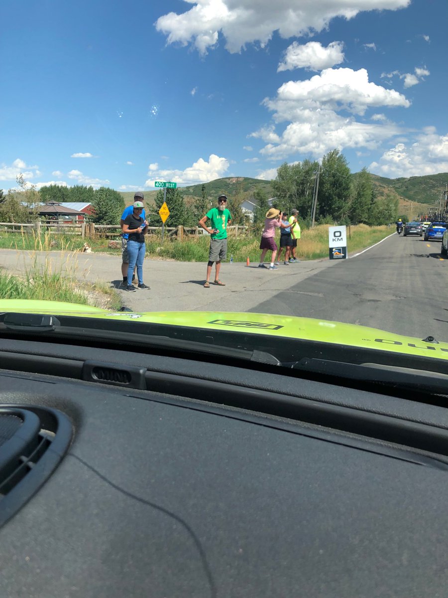 Kilometer 0 of today’s tour of Utah stage. Good course for the ⁦<a href="/TeamHincapie/">Hincapie Racing</a>⁩ boys.