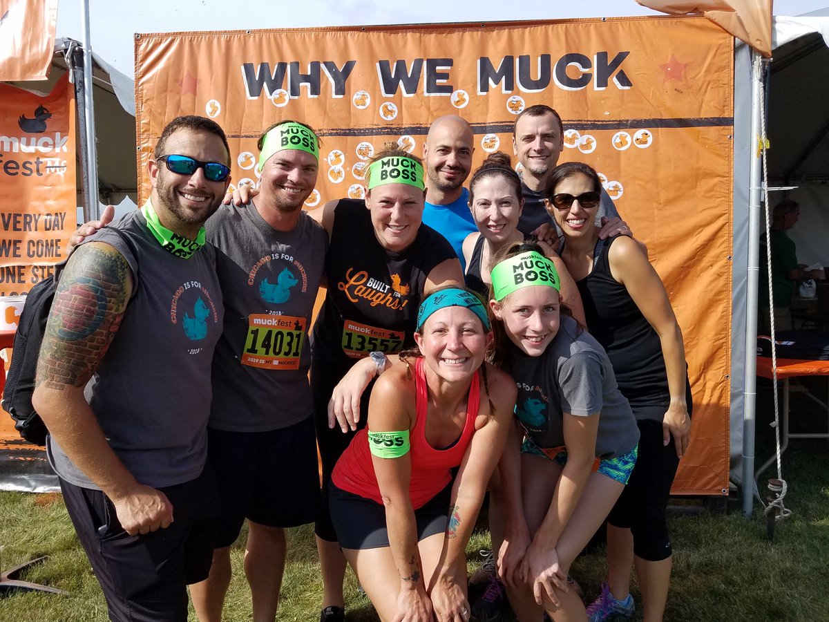 HHSKruser's tweet photo. A HUGE  thank you to my family and friends who were able to come support me at @MuckFest this year! https://t.co/9M1DXaPw98