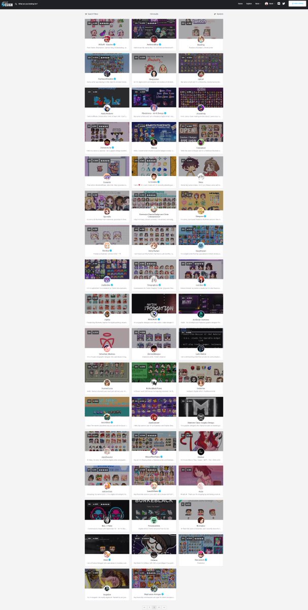 Looking for an Artist to Commission? Look no further, over 130 Listed Artists ready to draw those emotes and more. 

A great community for Artists as well!

artist.design

#emotes #twitch #mixer #graphics #badges