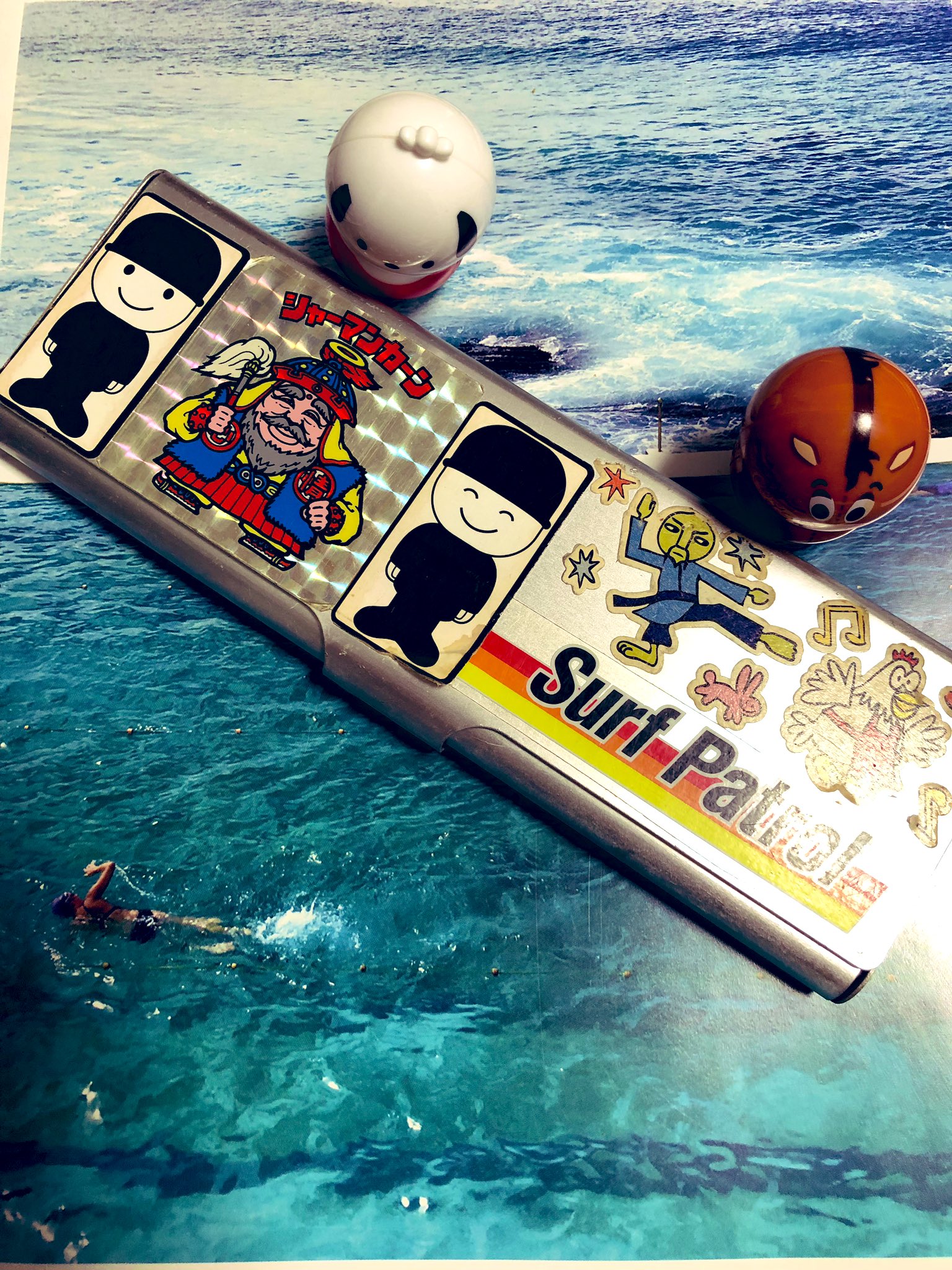 Kenji V Twitter 無印良品の筆箱アレンジ 天才漫画家のクリスチーネ剛田先生が眩しい仕上がり