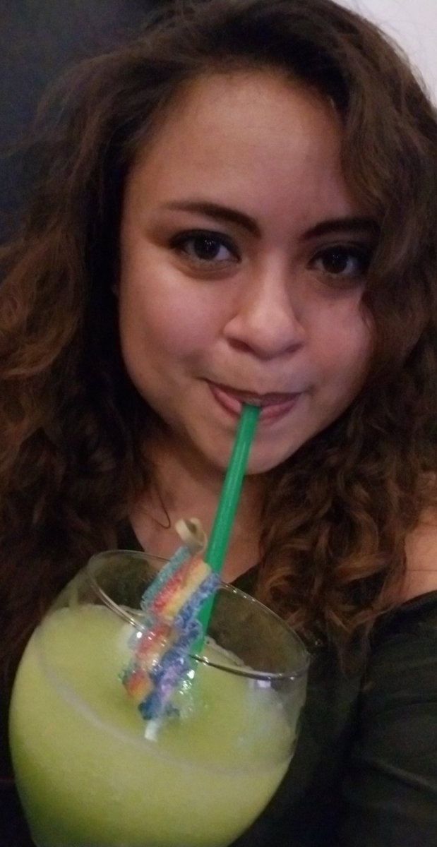 Bgrlgymnast's tweet photo. @ValhallaELounge drinking the Green: Gamer Fuel! They are delicious however I will be done after 2 they are EXTREMELY strong!! #Cheers #ATX #Gamer #GamerBar #Streamer #AdultSlushies https://t.co/hJ6ZhCk6pI