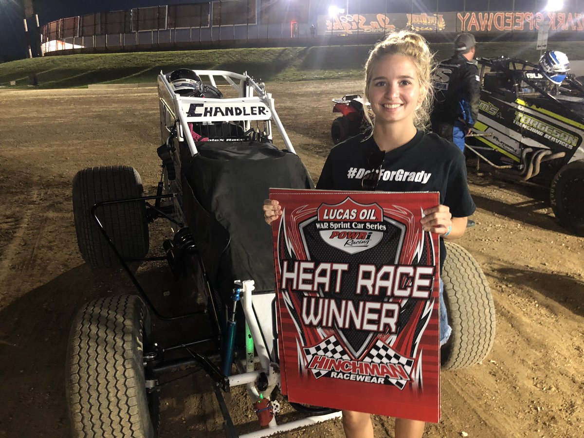 POWRi_WAR's tweet photo. Tonight’s heat winners at @LOSspeedway:
@HinchmanIndy Heat 1️⃣: @Kreisel90
@BellRacingHQ Heat 2️⃣: @Kaduce31
@SchureBuilt Heat 3️⃣: @MarioClouser
@KWeyant99 is tonight’s LRB, Inc. #HighPointMan, he draws a 6️⃣ for the feature inversion. https://t.co/48YU21YEQ6