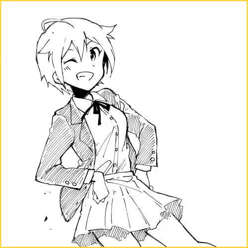 #gessan_ml 本誌の欄外企画採用者さんへのノベルティイラスト③ ツバッティ祭 