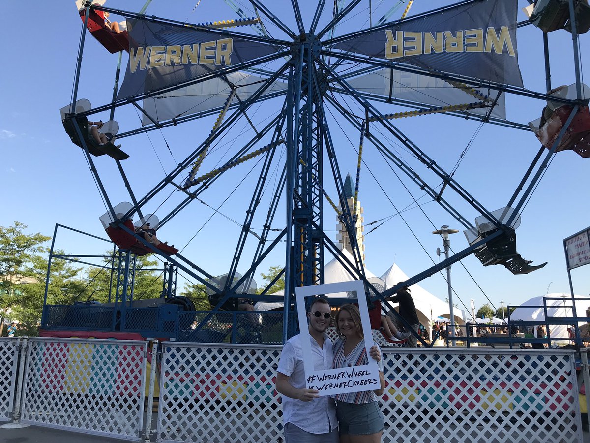 wernerlogistics's tweet photo. Check out the #WernerWheel at @mahafestival! https://t.co/wCLyVWd8KD