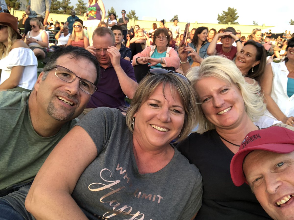 Mumford and Son’s on a fine Colorado night at “Fiddler’s Green” with our lifelong friends!  So awesome!