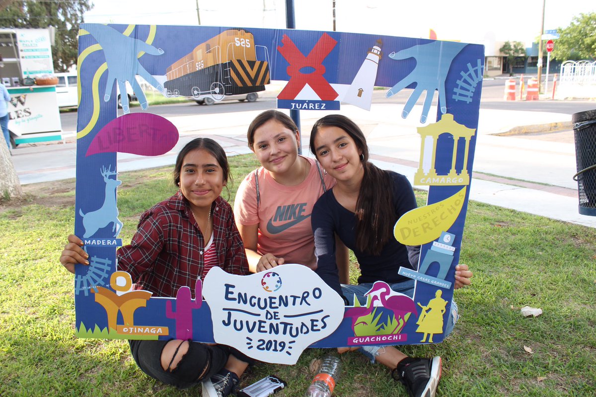 JuventudChih's tweet photo. Las juventudes de Camargo ya están disfrutando del #EJ19 ¡Te esperamos en la Biblioteca Ofelia Cázares! https://t.co/KmuEj1Hgwz
