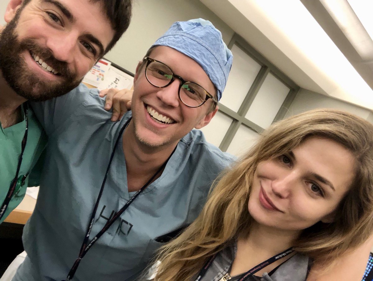 JLRobersonMD's tweet photo. Ringing in two months of #Pennterns on call with these two brilliant docs. @pennsurgery @GTortorello https://t.co/Q1DZ9K0LMd