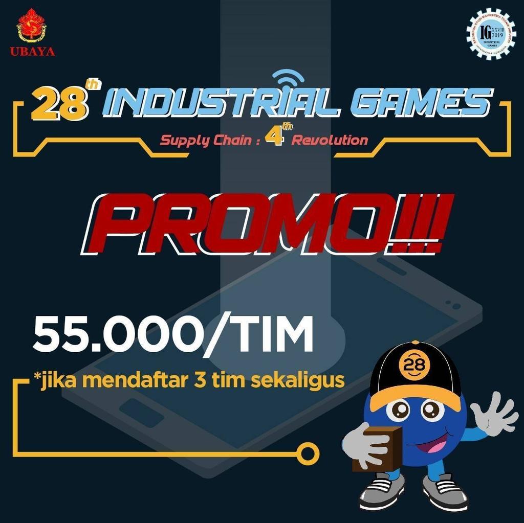 ig_ubaya's tweet photo. Don't miss it guys... ada promo daftar 3 team jadi 55k/team https://t.co/02LGORicTy