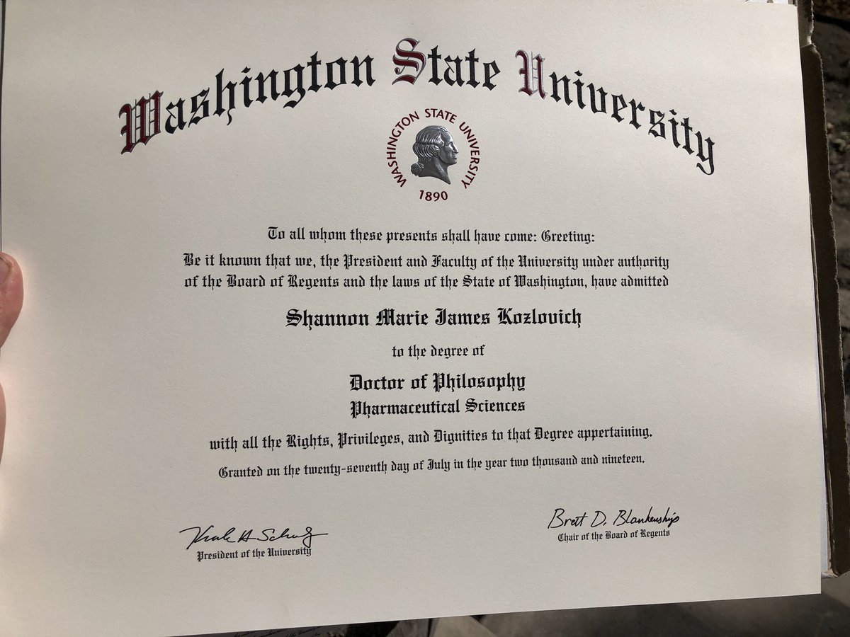 KozlovichS's tweet photo. Sure... I have been a #PostDoc for a month... but I think today’s mail delivery made me official. #CougDoc #CallMeDr https://t.co/MmkcKmCa9S