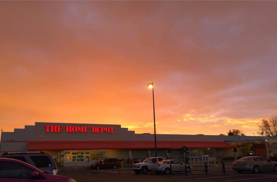 Calm after the storm.