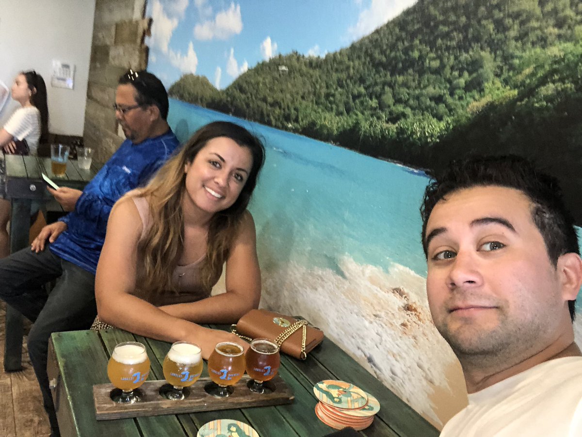 RT LoreleiBrewing: RT BeerExplrsGuide: LoreleiBrewing in Corpus Christi! Small spot but great vibes and beer 🤙my favorite of the flight was the manatus #thebeerexplorer