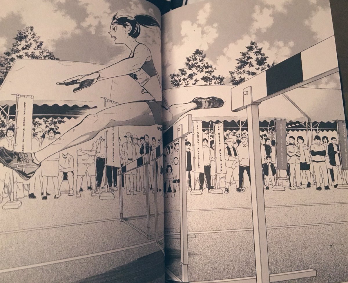 LJ_Hollywood's tweet photo. This feels like one of those volume (or even series)-defining chapters. The double page splash-flashback was mind blowing!
Shimizu rarely gets a moment in the spotlight because of the big personalities on the team, so it was fantastic to see her shine here.
#Haikyu!! #Volume26 https://t.co/3D6P4PEqdX