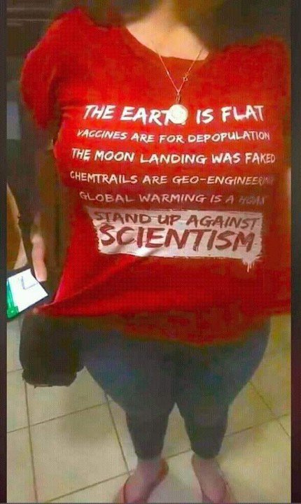 nickgb79's tweet photo. @tntradioempire stand up against scientism🤣🤣 https://t.co/0BvFvLaldT