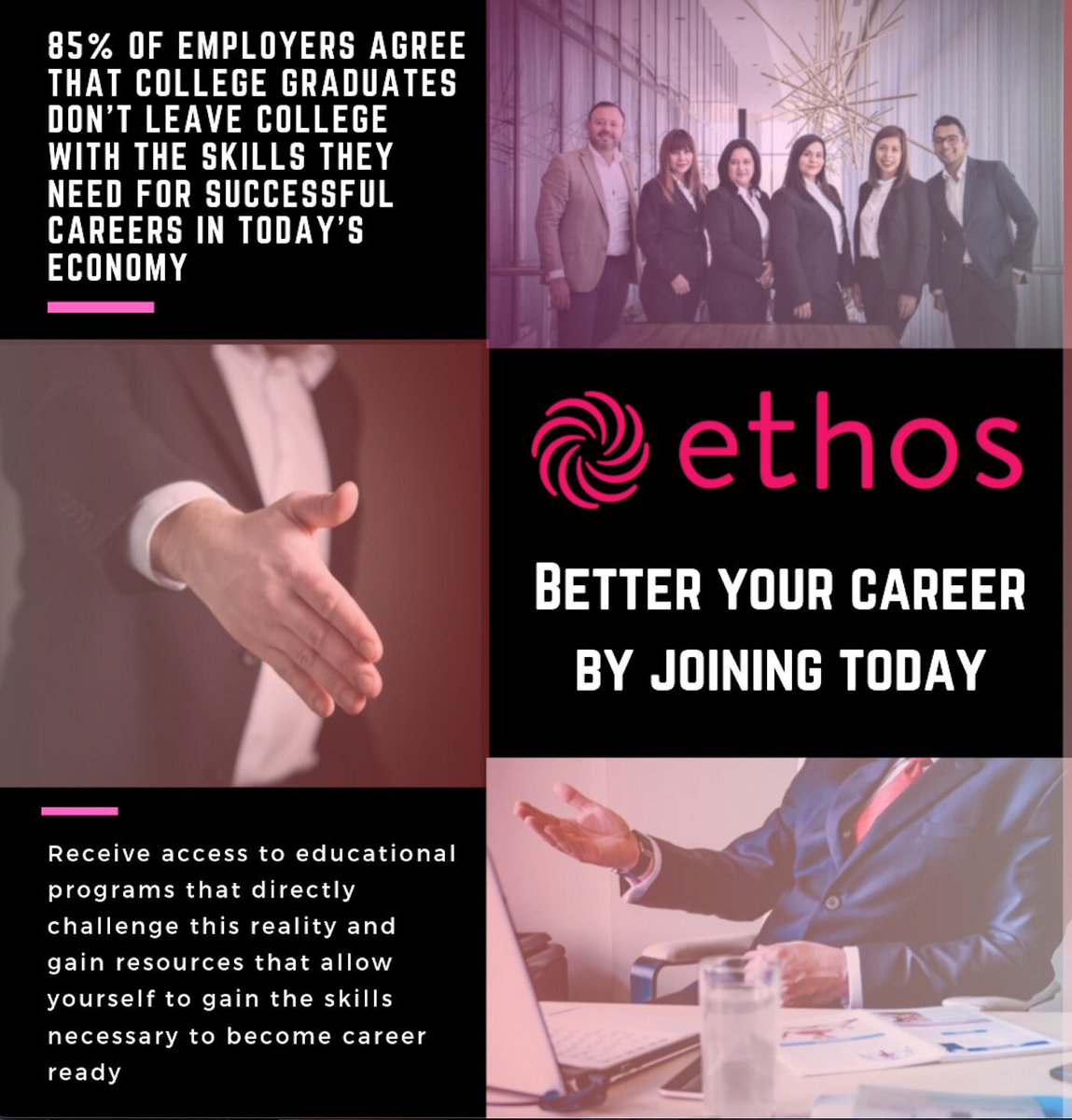 Ethos_MiamiOH's tweet photo. Up to 89% of employers feel that college graduates don’t leave college with the skills necessary to thrive in corporate america as well as the workforce in general.  33% of students feel college doesn’t readily prepare them with the skills to succeed in the workforce. https://t.co/RRpwHjkDiv