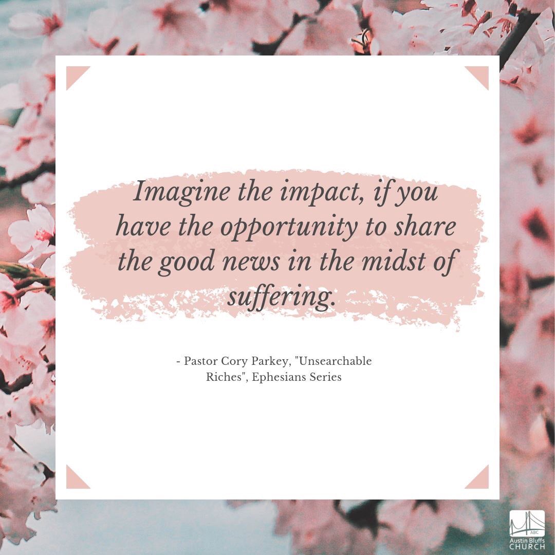 ABCChurch_cos's tweet photo. #sharethegoodnews #thegoodnews #abcchurchcos #ephesians #livingforagrandervision #makingobstaclesirrelevant #coloradospringschurch https://t.co/nLhkaigEh4
