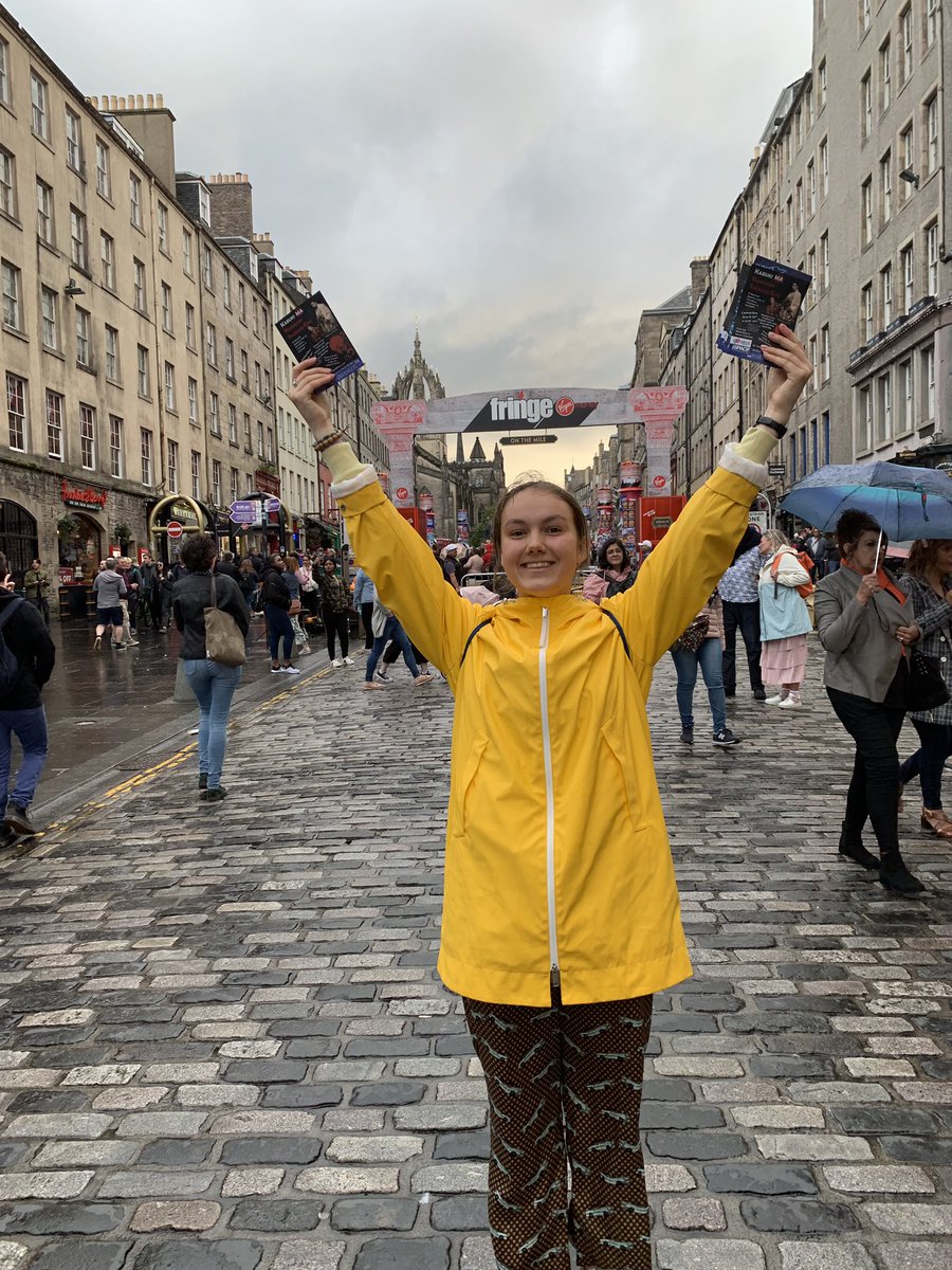THE KABUKI GROUP HAS LANDED!! Catch the cast and team of KabukiMA flyering on the Royal Mile of Edinburgh! #edfringe2019 #edfringe #theSpaceUK #kabukima
