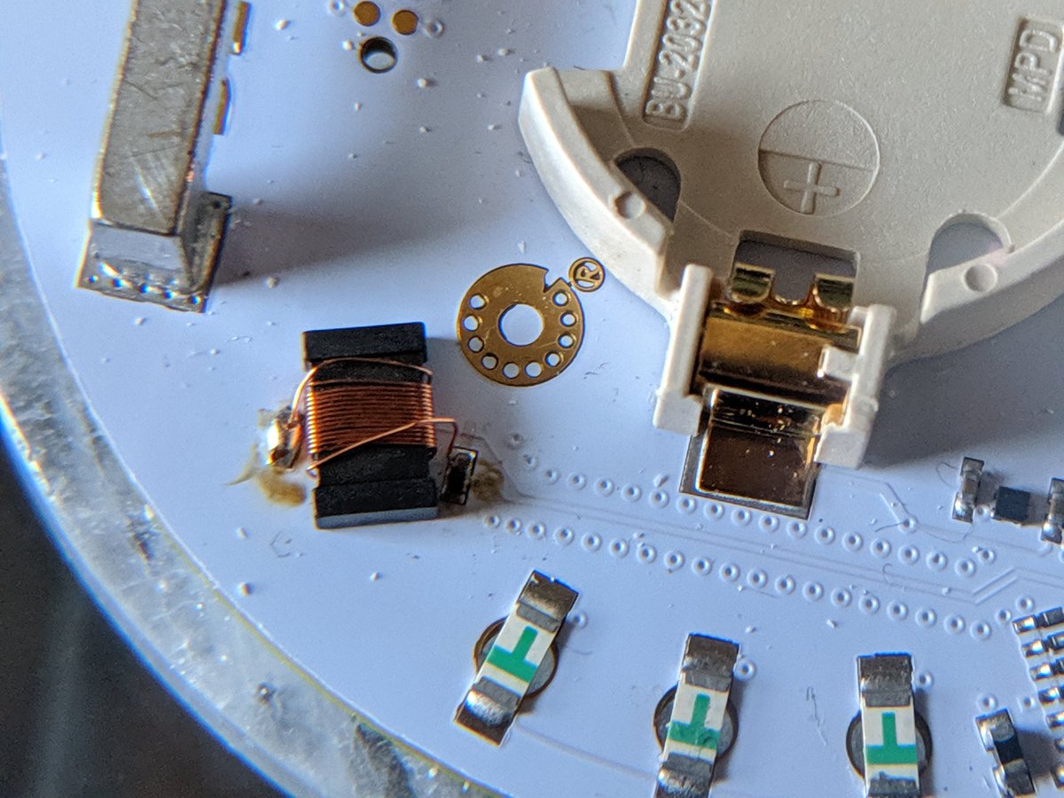 l33tLumberjack's tweet image. Breaking in the new soldering iron with some badge repairs #badgelife #DEFCON #DEFCON27