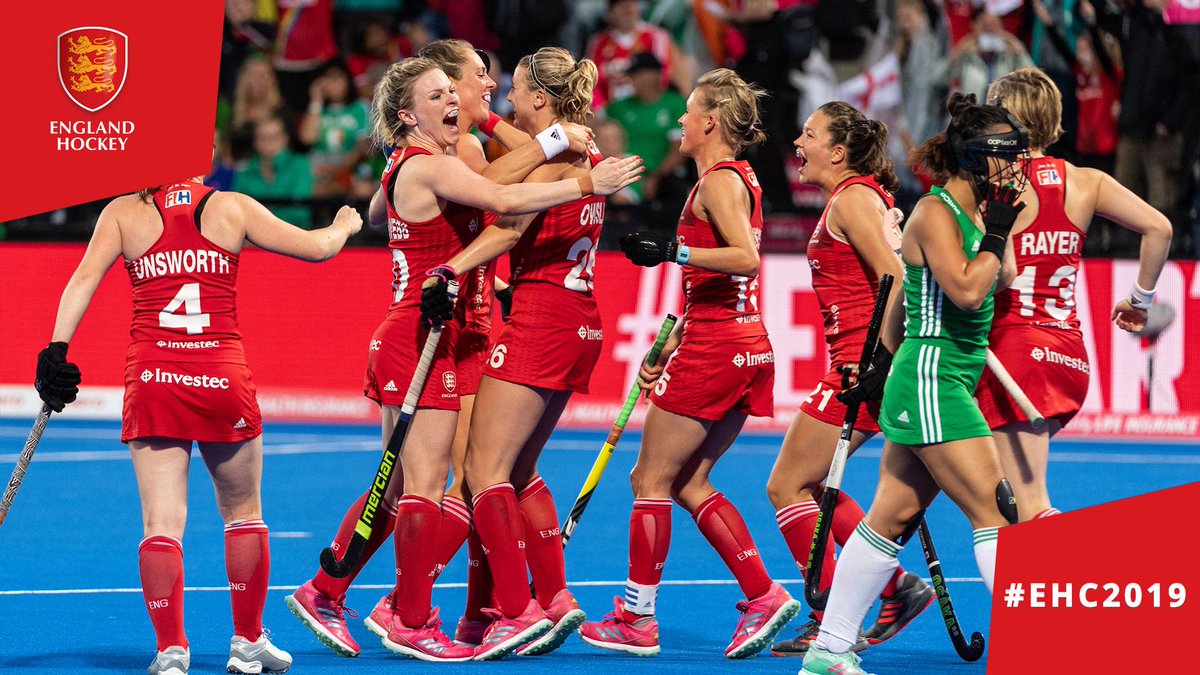 Who else is massively excited for our women's first #gameday at #EHC2019? 🙌🙌🙌 Watch them take on Ireland live on @BBCSport's digital platforms at 10:15! 📺 #ENGvIRL