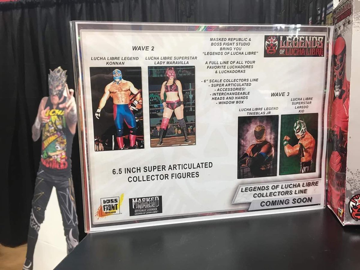 legends of lucha libre figures