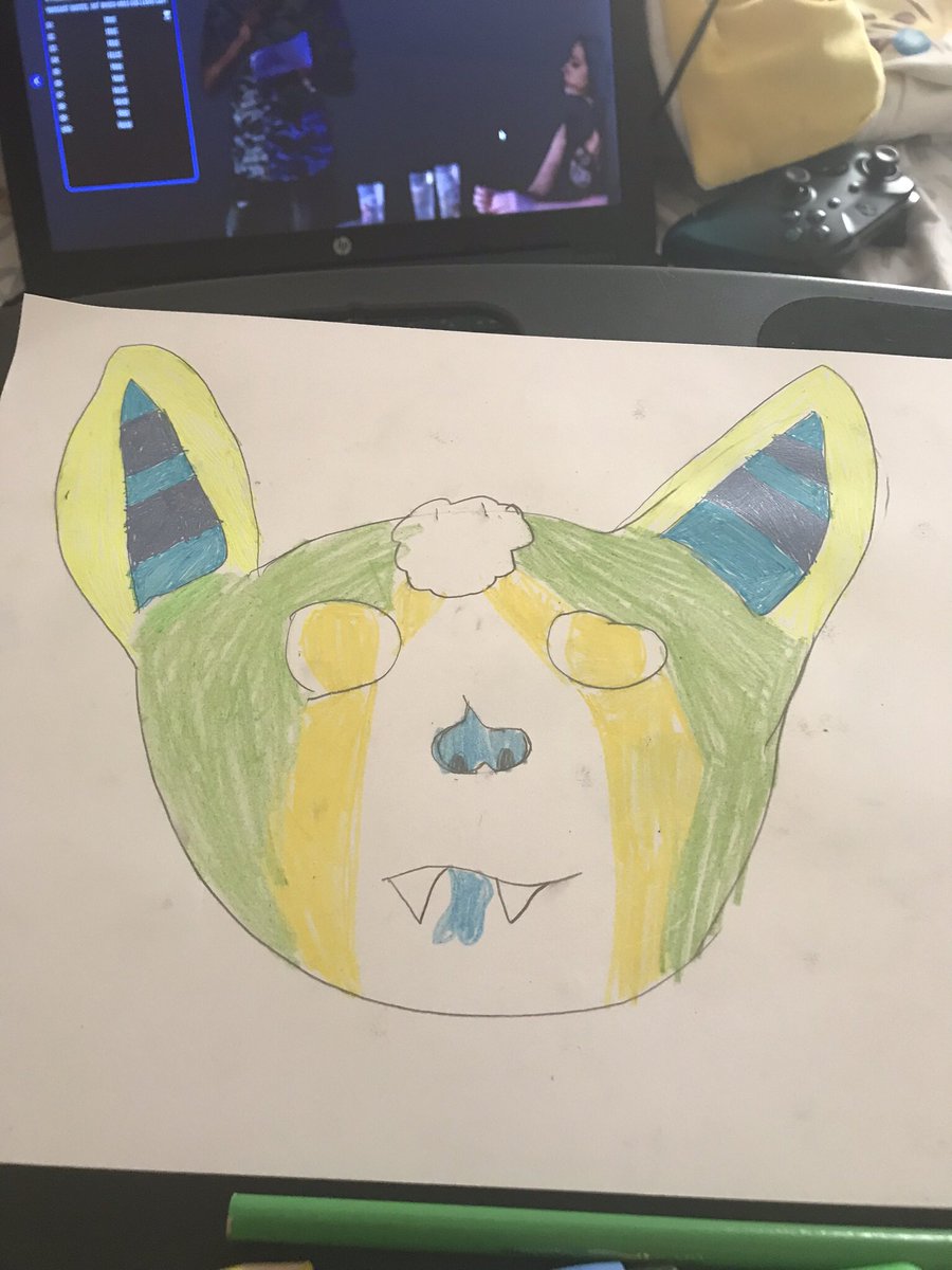 RealCaileanPup's tweet photo. A bit short on money so I’ll be taking traditional art commissions! Headshots are 5$ Fullbodies are 10$. Can also add background for 5$ and do multiple people https://t.co/syWcffVozc