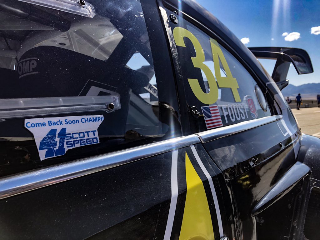 ARXRallycross's tweet photo. The champ is riding with Tanner. 

We miss you and wish you a healthy recovery. The Motorsports world supports you and is here for you 👊

#ComeBackSoonChamp https://t.co/shq6m1dx6J
