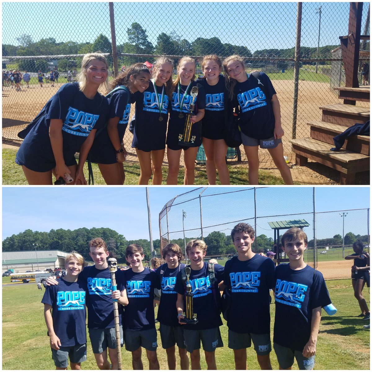 Great start to the season! Girls TEAM CHAMPS...Boys TEAM RUNNERUP!!