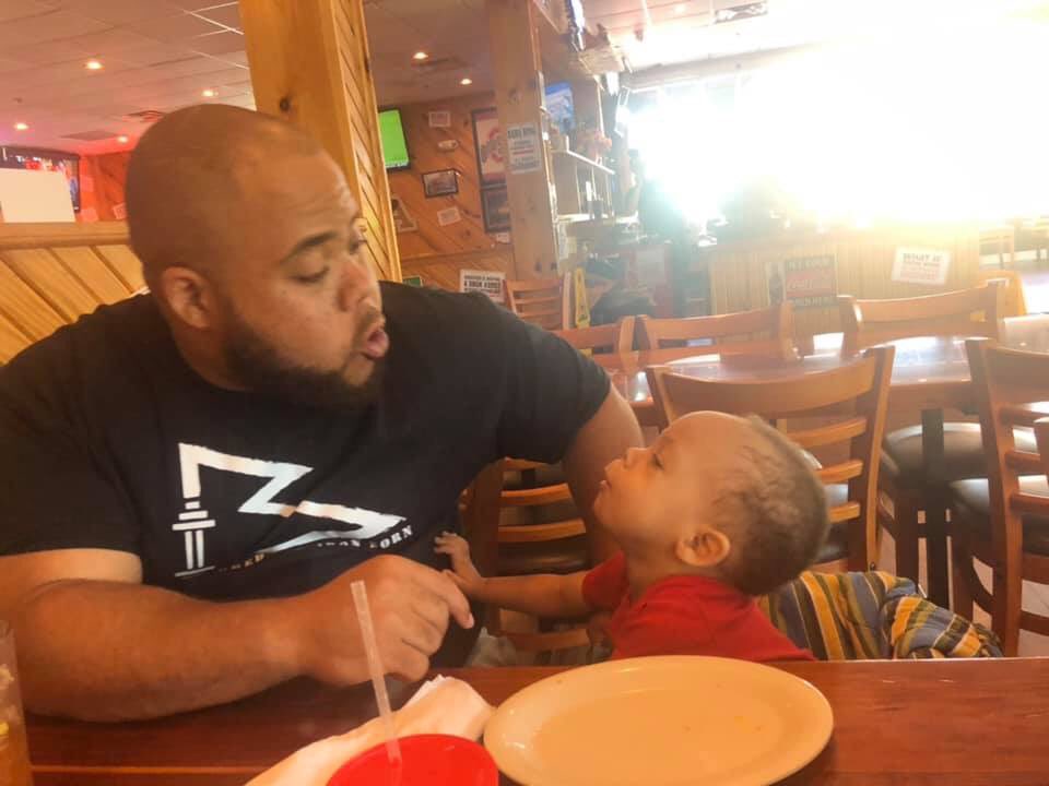 VinceFord86's tweet photo. Time flies so fast! Can’t believe baby boy is 2 years old! #azariah #KingAzi #Azibear #AziB #Mbwana #AZtoOH https://t.co/jH3Laq14uQ