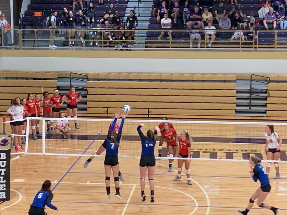 crushvball's tweet photo. Two former Crush standouts go head to head today at Butler as they make their college debuts! Reagan and Kylee, we couldn't be more proud of you &amp; are excited to follow your careers!💙🏐❤️@rea_3392 @HarmanKylee 
#njcaavolleyball #CrushFamily #chasingdreams https://t.co/oEKlCwHPlw